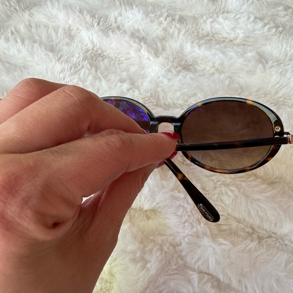 Tom Ford  Polarized Round Sunglasses